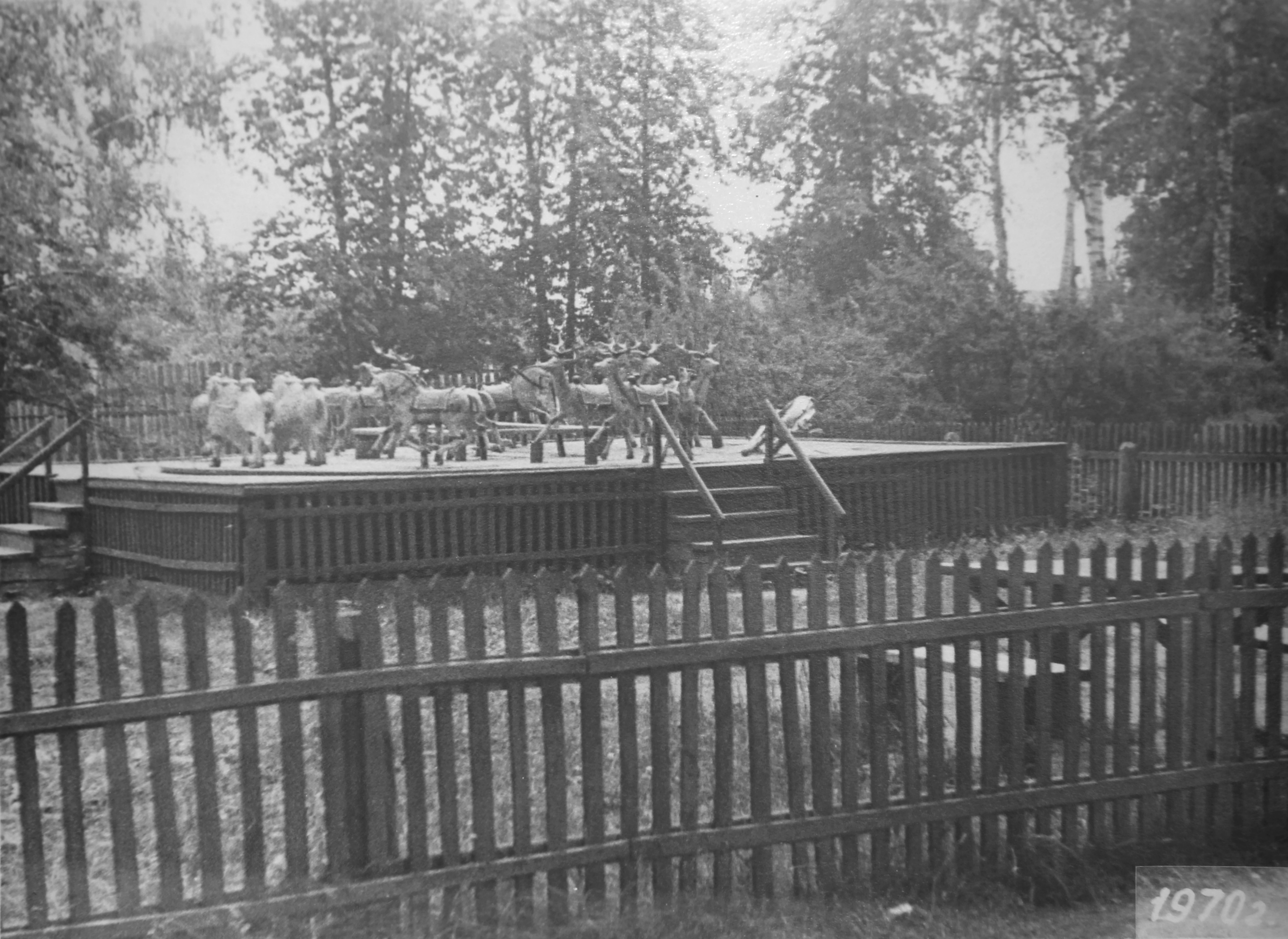 Карусели в Никологорском парке