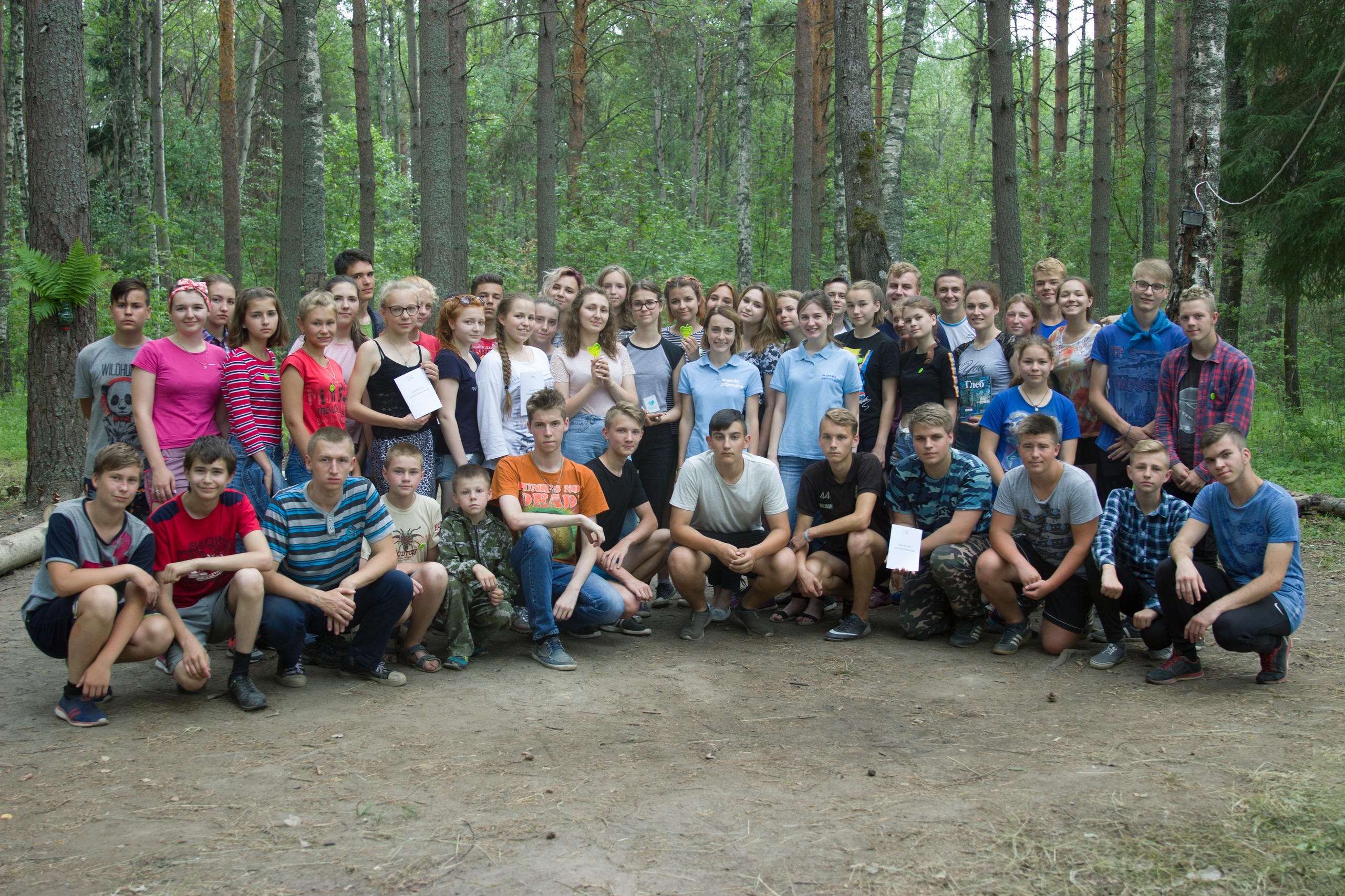 Владимирские волонтёры в гостях у "взрослых детей" (2 июля 2018)